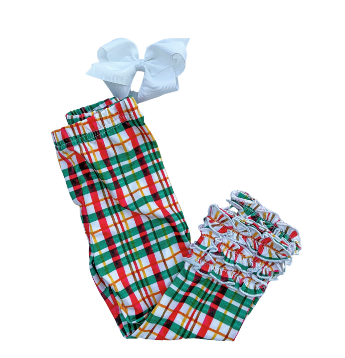 RTS: Plaid Holiday Leggings