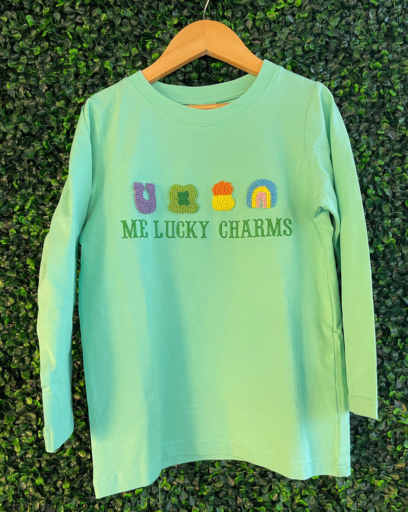 RTS: ME LUCKY CHARMS Boys Shirt