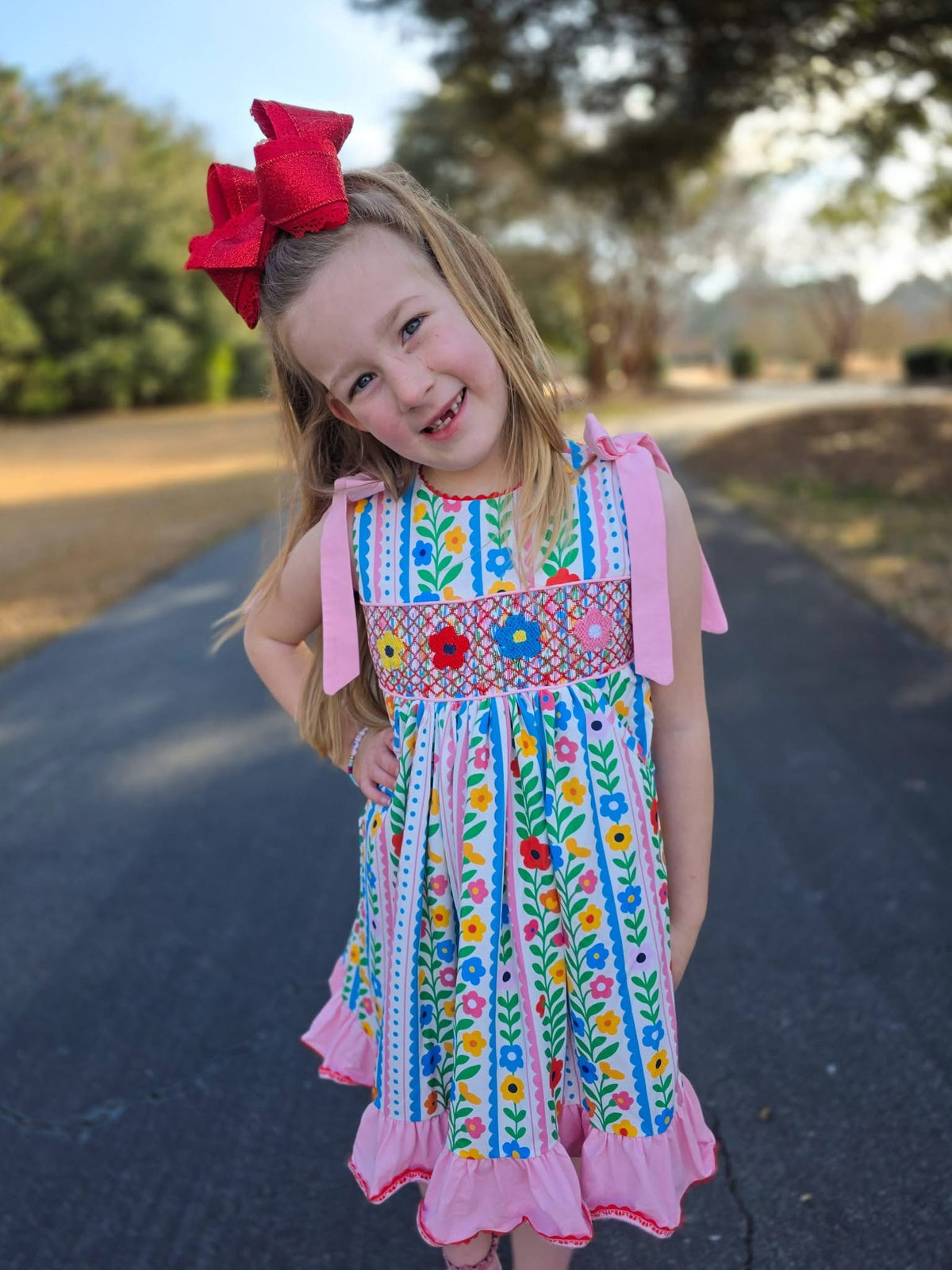 Garden Fancy: Girls Dress