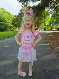 Sweet Assurance: Girls Skort Set