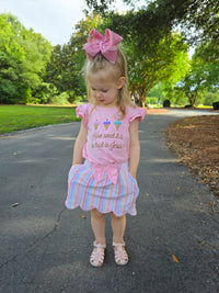 Sweet Assurance: Girls Skort Set