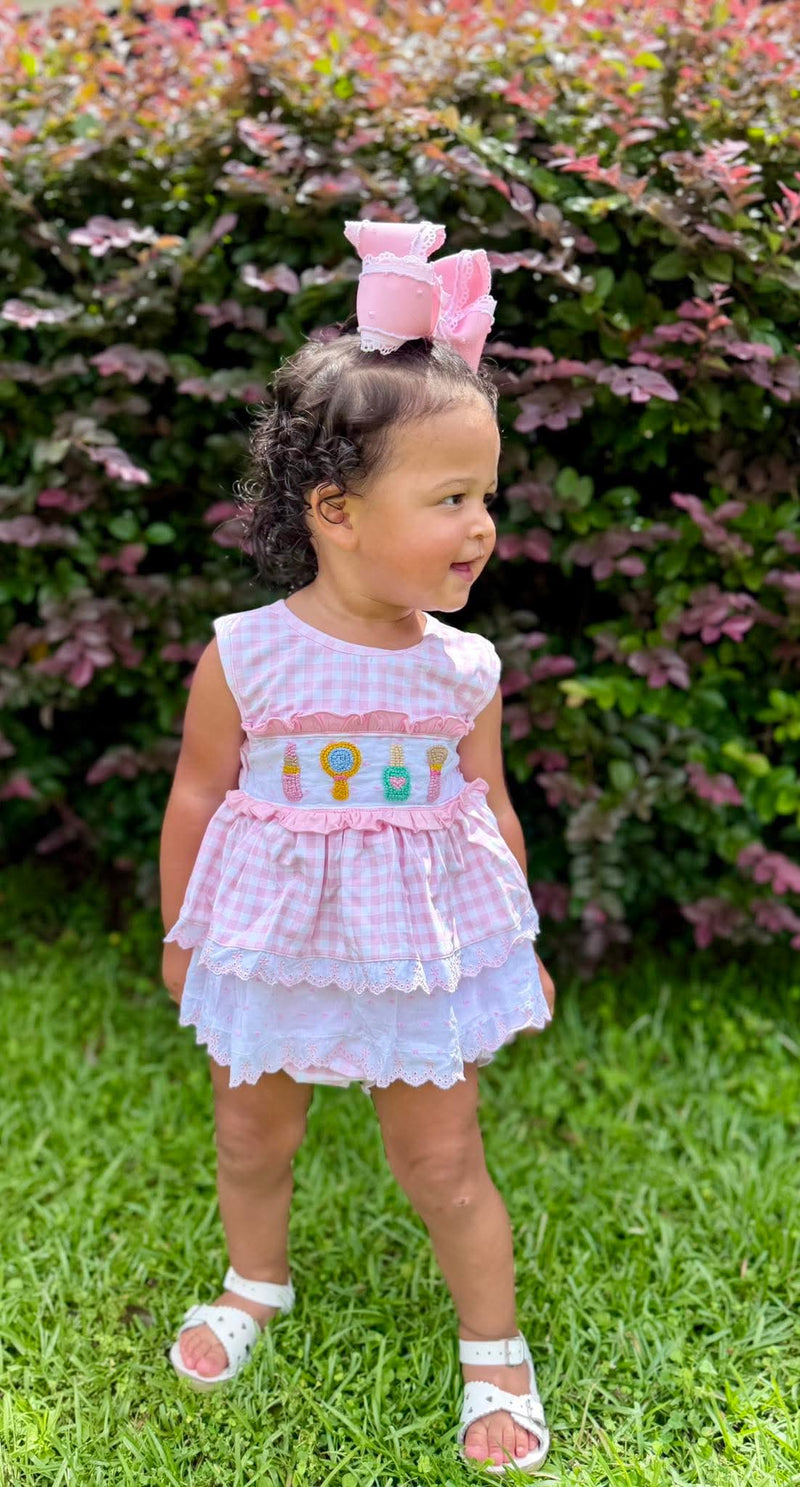 Sweet Glam: Girls Bloomer Set