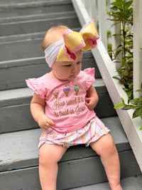 Sweet Assurance: Girls Bloomer Set