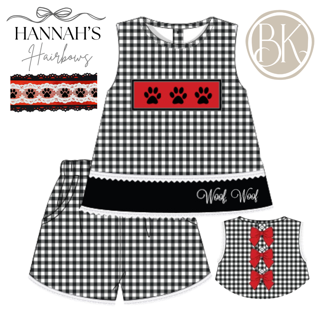 Classic Paws: Girls Short Set (ETA: JULY)