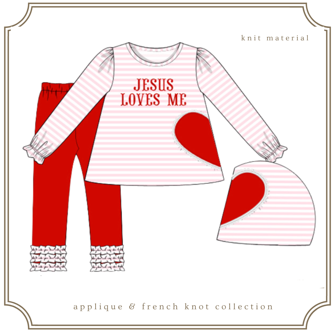 Jesus Loves Me: Girls Set (ETA: DEC)