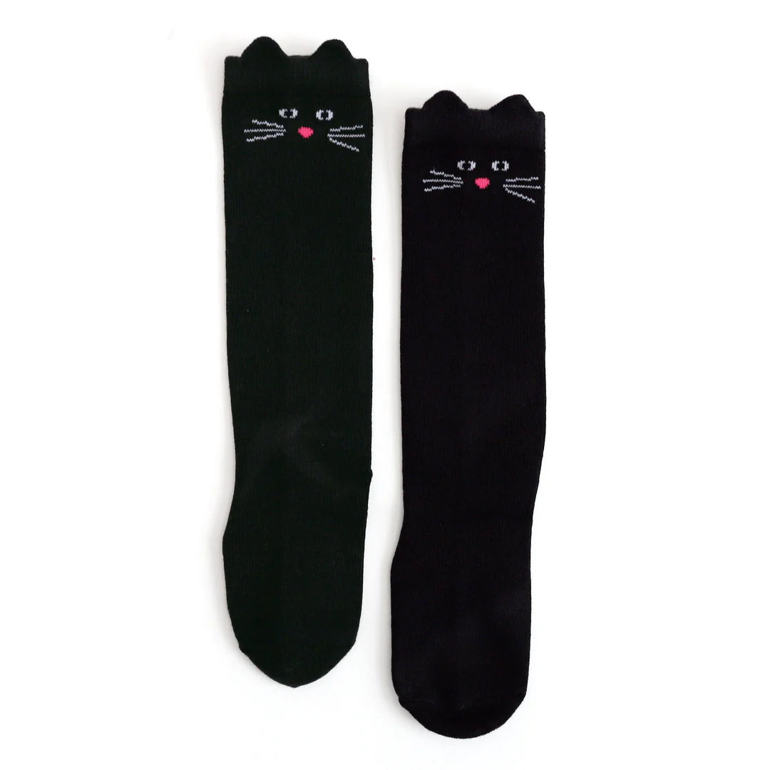 Little Stocking Company - Black Cat Knee High Socks
