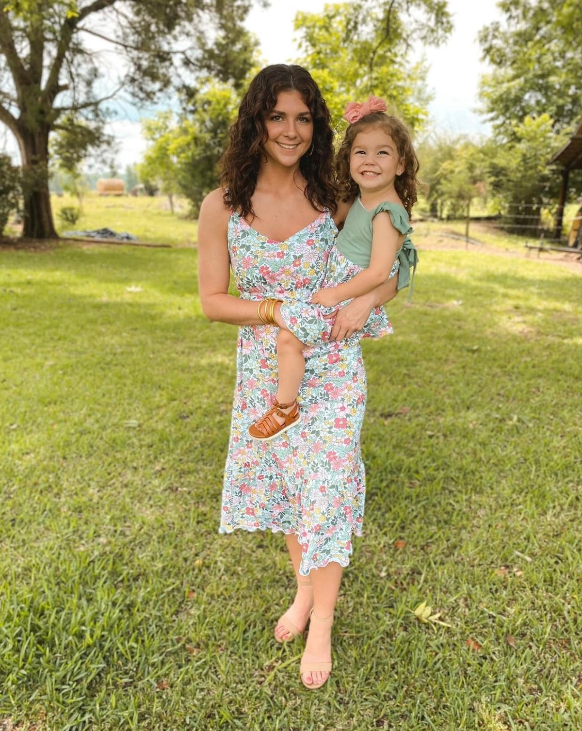 RTS: Summer Floral: Mom Dress