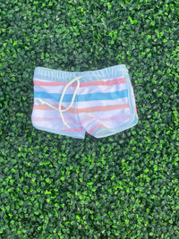 RTS: Boy Shortie Stripes Swim Trunks